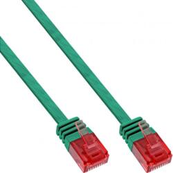 InLine Cablu de retea RJ45 flat Cat. 6 UTP 10m Verde, InLine IL71600G (IL71600G)