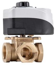 Ottone 4-way mixing valve 54 inch Kv 18.0 with 3-point actuator 230V (OT070213)