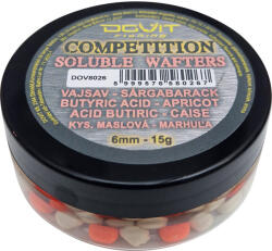 DOVIT COMPETITION SOLUBLE WAFTERS 6mm - vajsav - sárgabarack (DOV8026)