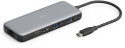 ASSMANN Docking USB-C->HDMI USB3.2 RJ45 SD MicroSD PD Alu si (DA-70914)
