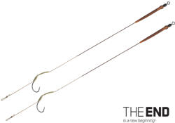 Delphin THE END Skin rig kötött horog / 2db - 20cm/25lbs/#6 (830410626)