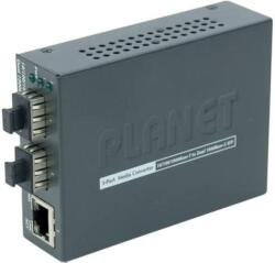 PLANET 1-Port 10/100/1000Base-T - 2-Port Gigabit SFP Switch/Redundant Media Converter (GT-1205A)