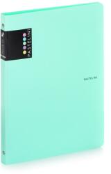 KARTON P+P Dosar PASTELINI PP A4 cu 4 compartimente verde