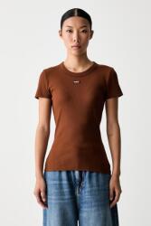 HUGO Blue tricou pentru femei din bumbac cu elastan Easy Tee_B 9BYH-TSD02U_88X (50523924)