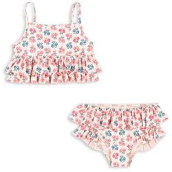 Konges Sløjd kétrészes gyerek fürdőruha MANUCA FRILL BIKINI GRS - rózsaszín 80