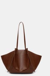 Yuzefi shopper női bőr LARGE MOCHI - barna Univerzális méret - answear - 254 990 Ft