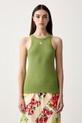 Marimekko top női pamut elasztánnal - zöld S