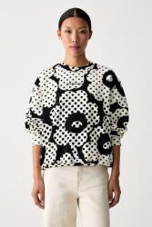 Marimekko melegítőfelső női pamut - fekete M