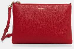 Coccinelle keresztpántos táska női bőr BEST CROSSBODY - piros Univerzális méret