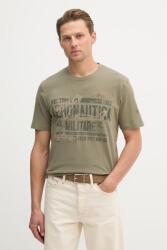 Aeronautica Militare pamut póló - zöld XL - answear - 18 990 Ft