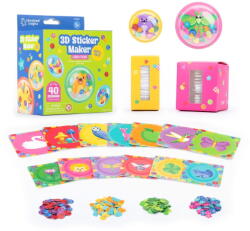 Educational Insights Set Rezerve Abtibilduri 3d - Prietenii Din Gradina - Educational Insights (ei-1526)