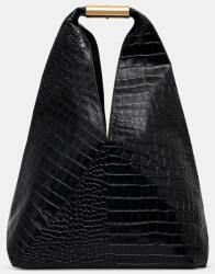 MM6 Maison Margiela bőr táska - fekete Univerzális méret - answear - 369 990 Ft