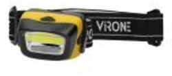 VIRONE LT-2 LED COB fejlámpa, 3W, 170lm, 3 x AAA, állítható báránytalp (LT-2)
