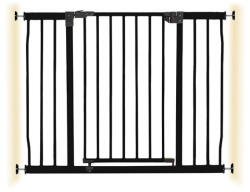 Dreambaby Liberty extra széles biztonsági ajtórács 99-105, 5 cm - fekete