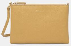 Coccinelle keresztpántos táska női bőr BEST CROSSBODY - sárga Univerzális méret