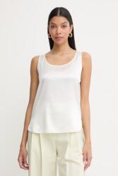 MM by Max Mara női selyem Top PAN - bézs 38 - answear - 45 990 Ft