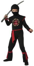 Rubies NINJA черен дракон детски костюм размер(130-142cm) (887057-L)