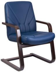 Antares Scaun conferință și vizitator 5950-S - cadru din lemn wenge, design elegant și confort premium