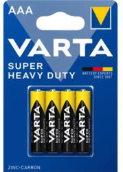 VARTA Elem, AAA mikro, 4 db, féltartós, VARTA "Super Heavy Duty (2003101414) - mystock