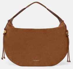 Coccinelle hobo táska női velúrbőr - barna Univerzális méret - answear - 111 990 Ft