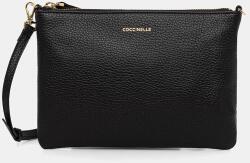 Coccinelle keresztpántos táska női bőr BEST CROSSBODY - fekete Univerzális méret