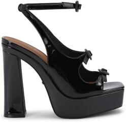 Kurt Geiger London szandál magas sarkú bőr Buckle Platform Sdl - fekete Női 38
