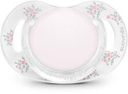 Suavinex Suzetă fiziologică Suavinex SX Pro din silicon 0-6 luni Poetry - 3 culori disponibile (8426420902724)