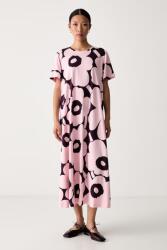 Marimekko ruha pamut - rózsaszín M
