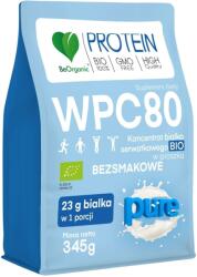 Aliness BeOrganic Concentrat de proteine din zer WPC 80 Pure BIO - 345 g