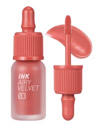 Peripera Ink Airy Velvet 003, Cartoon Coral - 4 g