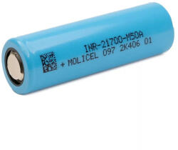 MOLICEL INR21700-M50A Li-ion akkumulátor 3, 6V 4800mAh 15A (Molicel-INR21700-M50A)