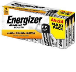 Energizer Alkaline Power LR6/24 1, 5V AA tartós ceruza elem (Energizer-Alkaline-Power-Maxi-Pack-LR6-24)
