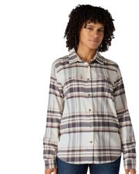 Carhartt Női flanel ing Carhartt Tencel Flannel M chalk (.107135.A35.S005)