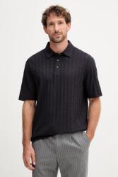 Giorgio Armani pamut póló - sötétkék S - answear - 36 990 Ft