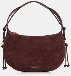 Coccinelle hobo táska női velúrbőr - burgundia Univerzális méret - answear - 91 990 Ft