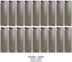 Qore Performance® Sticlă de hidratare ICEFLASK® Qore Performance® / 500 ml / 18 buc. (Culoare: Ranger Green)