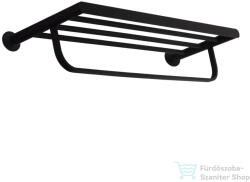 ramonsoler ERGOS XL 66 cm-es törölközőtartó polc, matt fekete 99Z306202 (99Z306202)