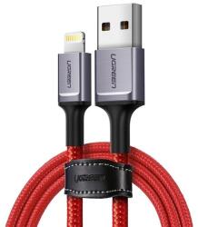 UGREEN Cablu pentru iPhone USB A Lightning 1m Rosu Ugreen UG-80635 iPhone cabluri de date (UG-80635)