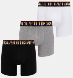 CR7 Cristiano Ronaldo boxeralsó férfi pamuttal x WORLD CUP 26 3-as csomag - szürke S
