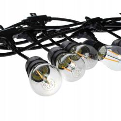 Eko-Light Led kerti füzérlámpa Eko-light 10m fekete (EKO6925)