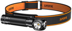 SUPERFIRE Lampă frontală Superfire TH04-S, 1000 lm, USB-C (52963)