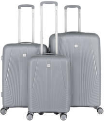 Peterson Bőrönd Szett 3 DB-OS -PTN PP-09-SET3-1556- Szürke (5903051281556)