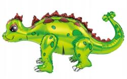 PartyPal Fólia lufi dinoszaurusz Ankylosaurus zöld 73x36cm születésnap