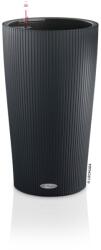Lechuza CILINDRO Color Slate műanyag növénytartó 23 cm