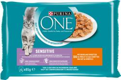 ONE Sensitive különlegességek - Csirkével és sárgarépával, 4x85 g - 340 g