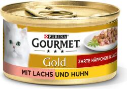 Gourmet Gold omlós falatkák - Lazaccal és csirkével - 85 g