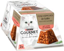 Gourmet Revelations finom falatkák zselében - Lazac, 2x57 g - 114 g