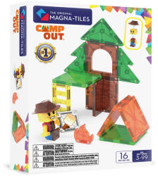 Magna-Tiles Mágneses építőjáték Camp Out 16 darab (MT-262016CO)