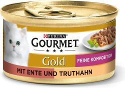 Gourmet Gold finom kompozíció - Kacsa és pulyka - 85 g