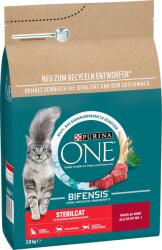 ONE Sterilcat különlegességek - Marhával és teljes kiőrlésű gabonával - 2, 80 kg